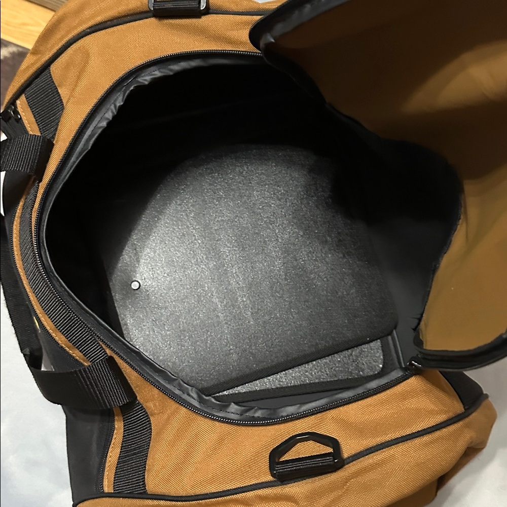 Carhartt Black and Brown medium Duffel Bag - Picture 6 of 7